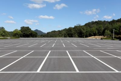 貸地を車両置き場として利用